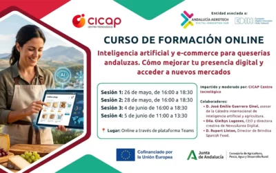 Curso de formación de corta duración para el sector quesero andaluz mayo-junio 2026
